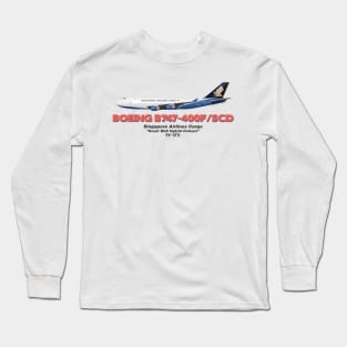 Boeing B747-400F/SCD - Singapore Airlines Cargo "Great Wall Hybrid Colours" Long Sleeve T-Shirt